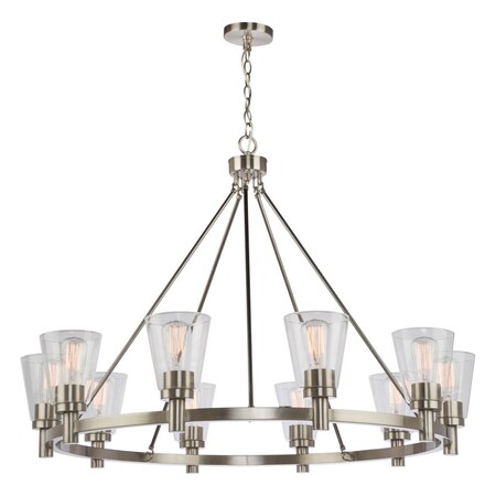 Artcraft Clarence Ac10760Bn 10 Light Chandelier AC10760BN